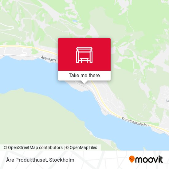 Åre Produkthuset map