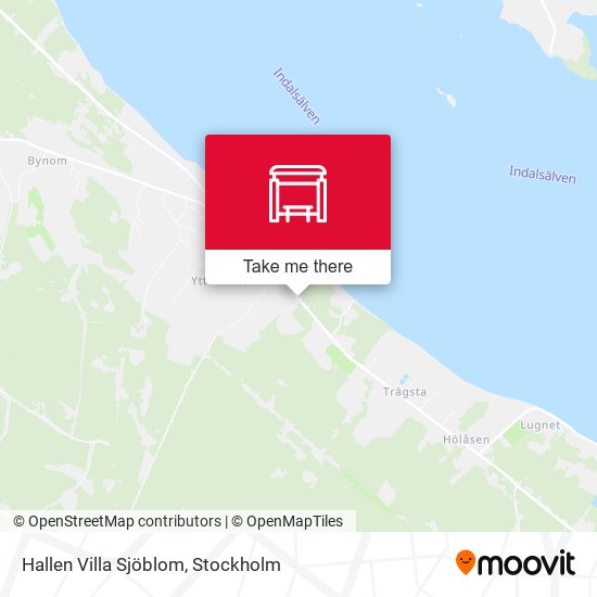 Hallen Villa Sjöblom map