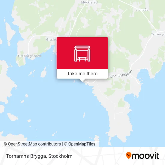 Torhamns Brygga map