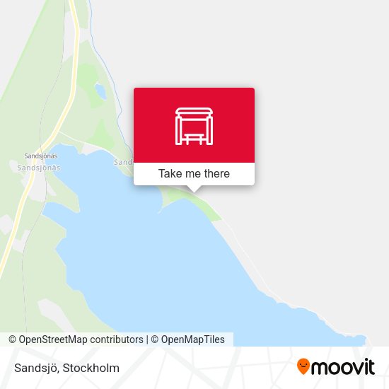 Sandsjö map