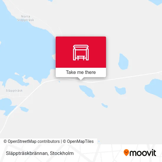 Släppträskbrännan map