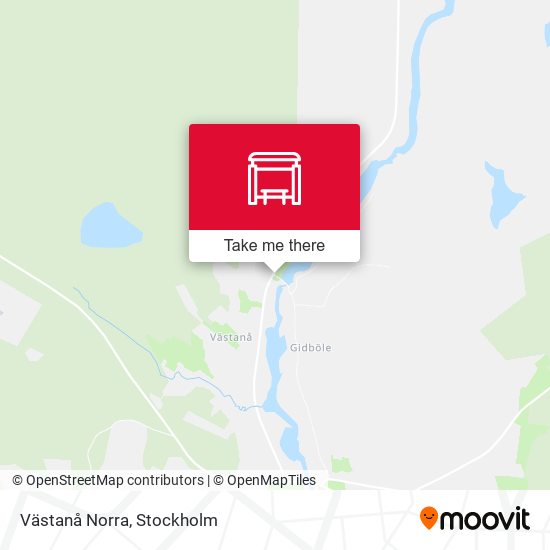 Västanå Norra map