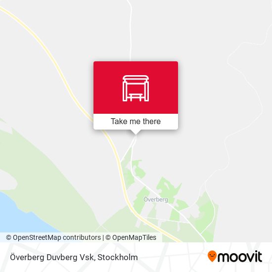 Överberg Duvberg Vsk map