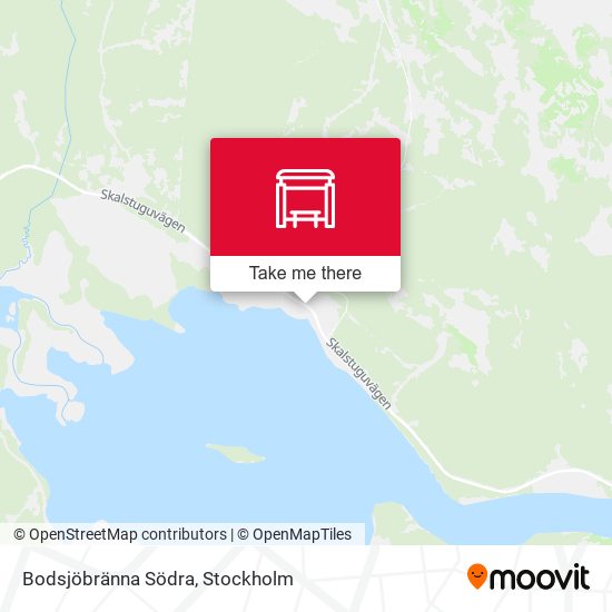 Bodsjöbränna Södra map