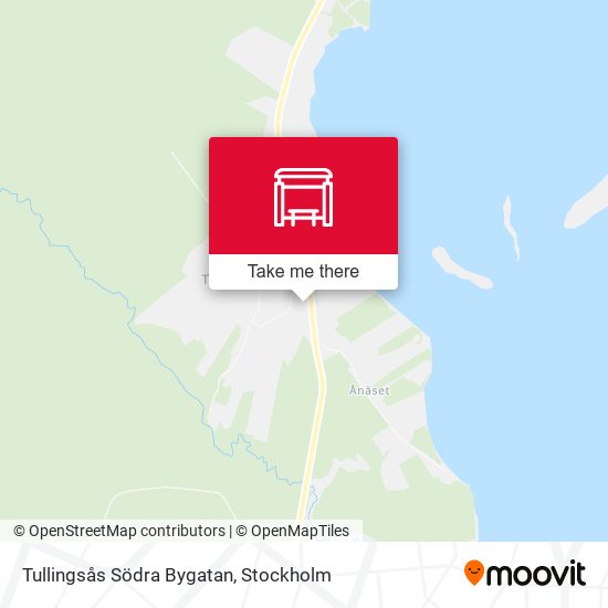 Tullingsås Södra Bygatan map