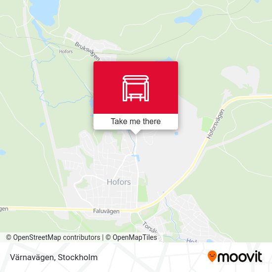 Värnavägen map