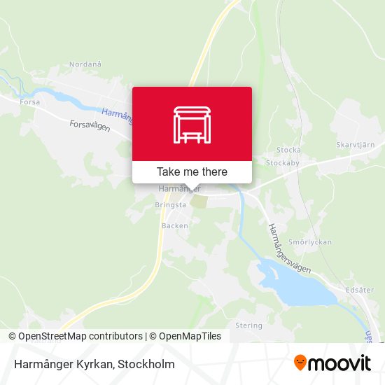Harmånger Kyrkan map