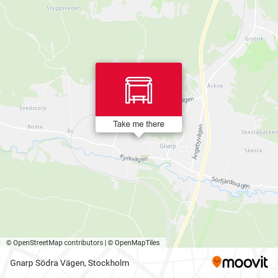 Gnarp Södra Vägen map