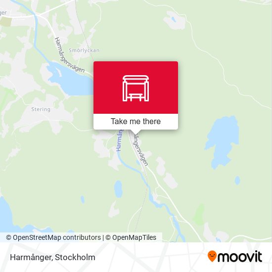 Harmånger map