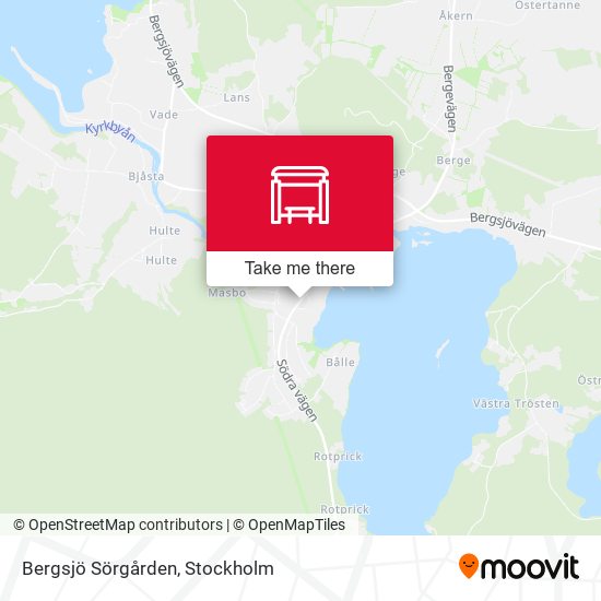 Bergsjö Sörgården map