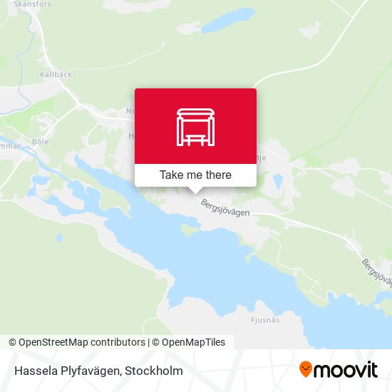 Hassela Plyfavägen map