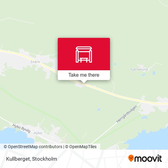 Kullberget map