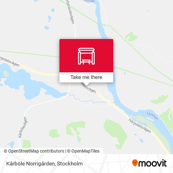 Kårböle Norrigården map