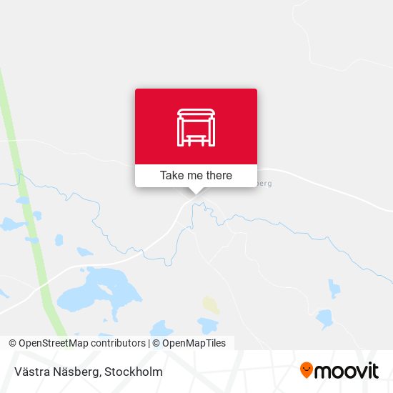 Västra Näsberg map
