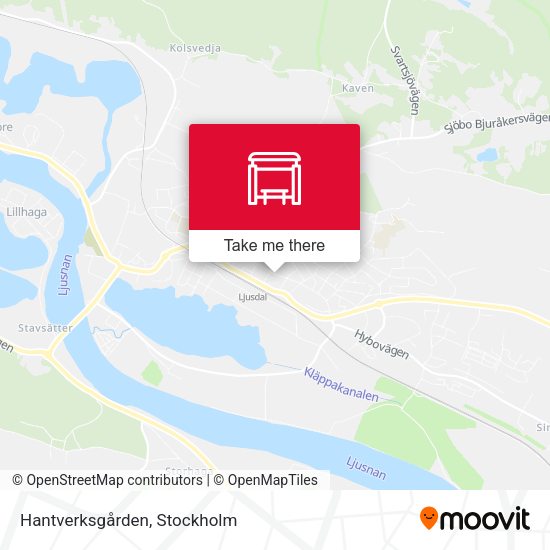 Hantverksgården map