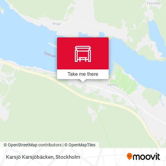 Karsjö Karsjöbäcken map