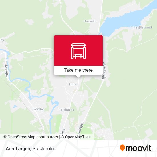 Arentvägen map