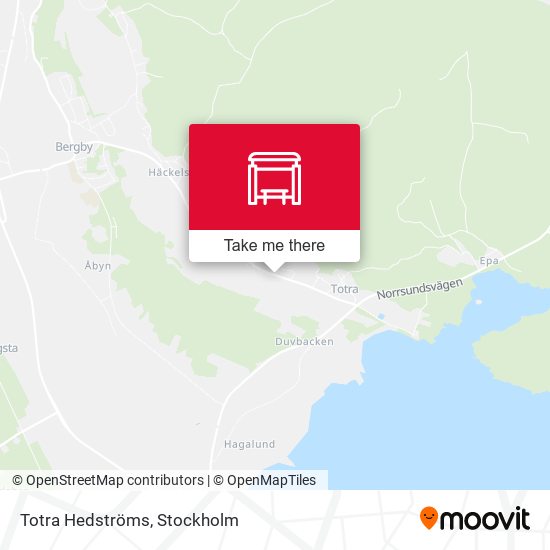 Totra Hedströms map