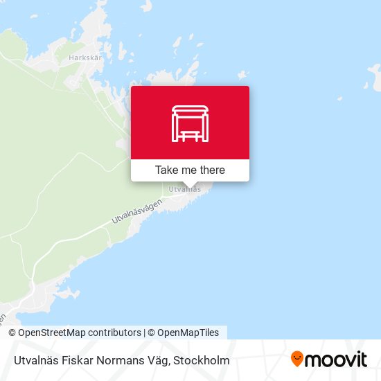 Utvalnäs Fiskar Normans Väg map