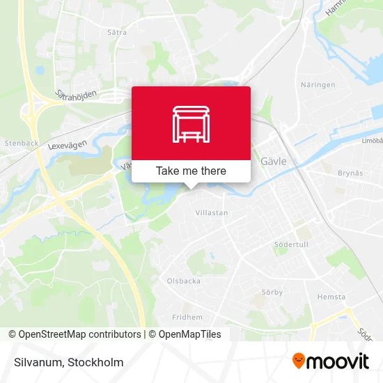 Silvanum map