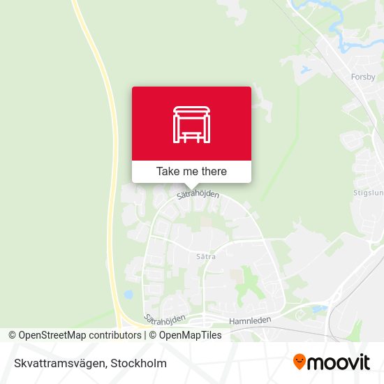Skvattramsvägen map