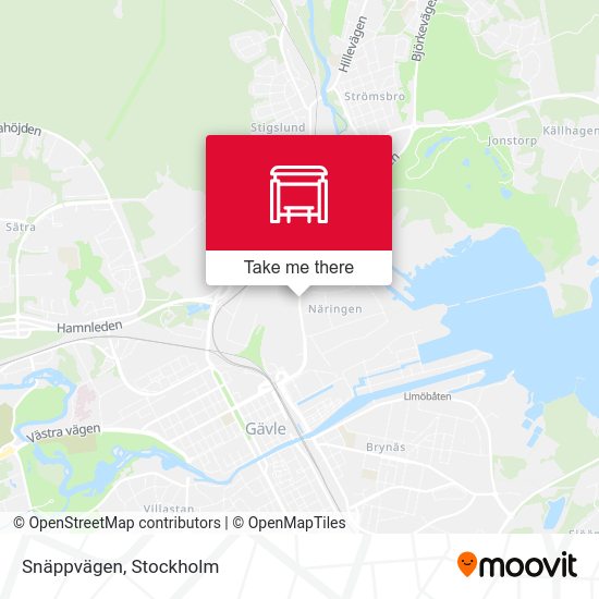 Snäppvägen map