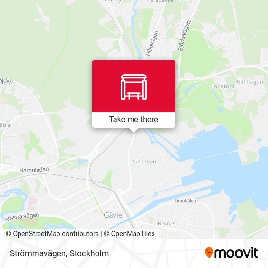 Strömmavägen map