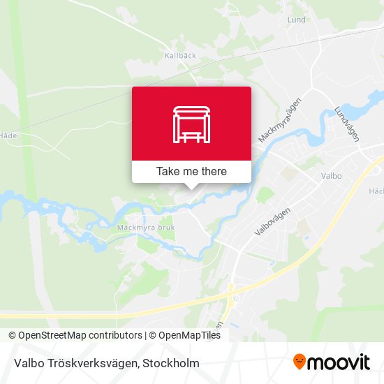 Valbo Tröskverksvägen map