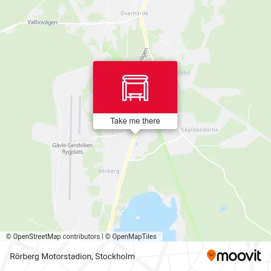 Rörberg Motorstadion map