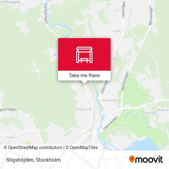 Stigshöjden map