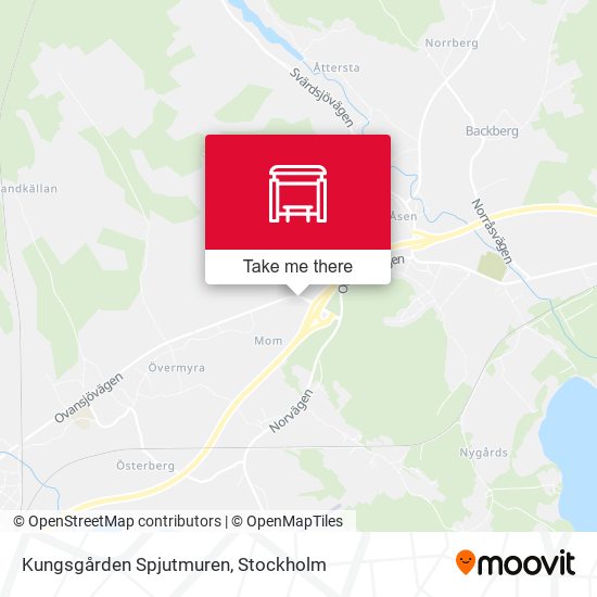 Kungsgården Spjutmuren map
