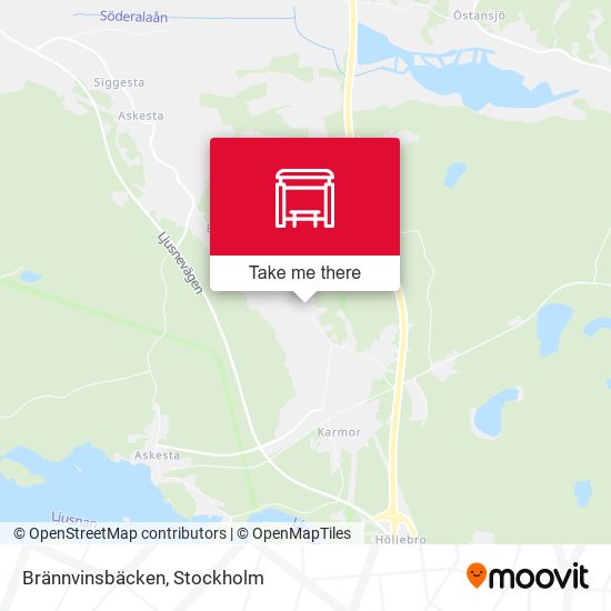 Brännvinsbäcken map