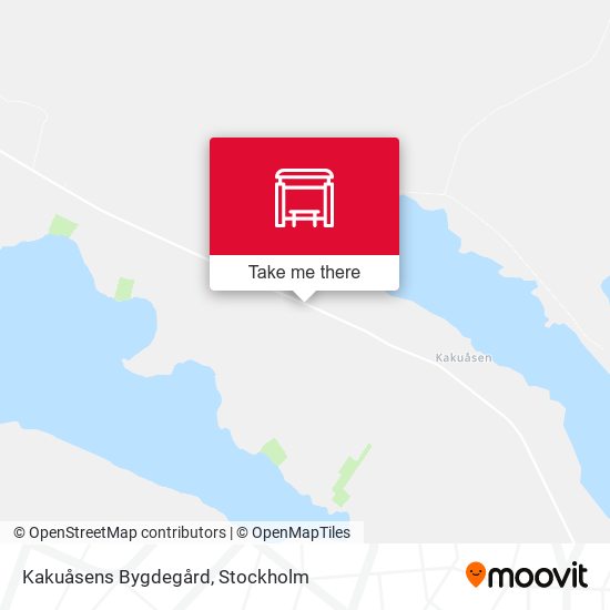 Kakuåsens Bygdegård map