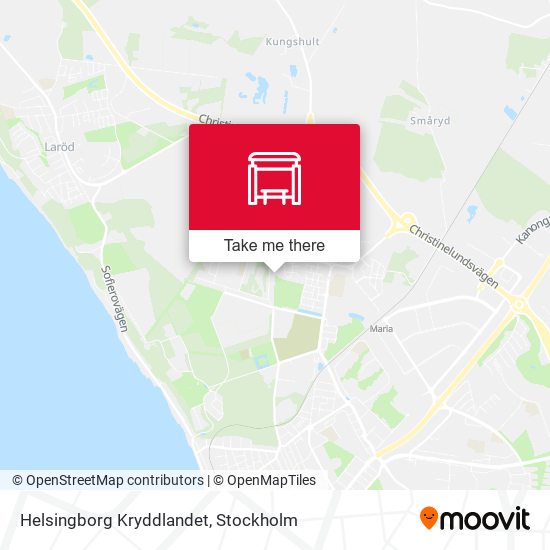 Helsingborg Kryddlandet map