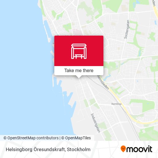 Helsingborg Öresundskraft map