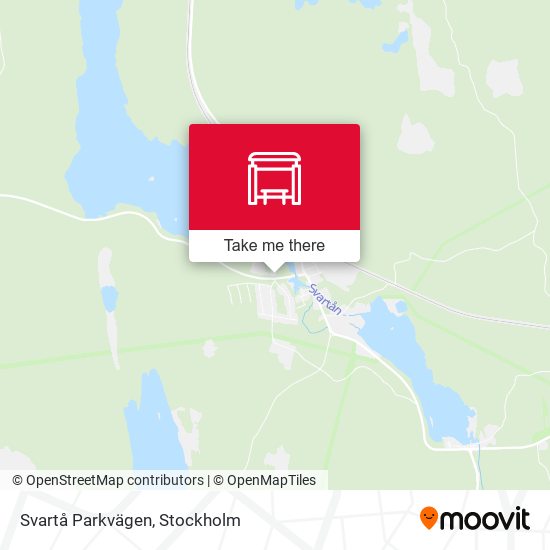 Svartå Parkvägen map