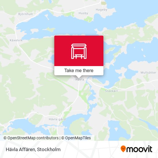 Hävla Affären map