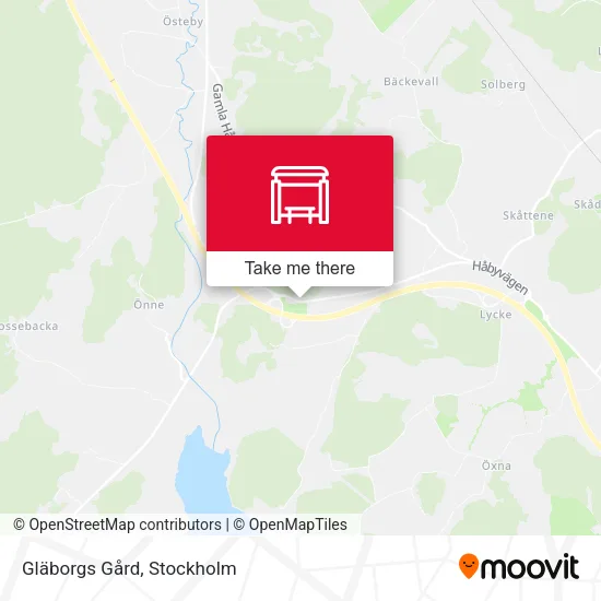 Gläborgs Gård map