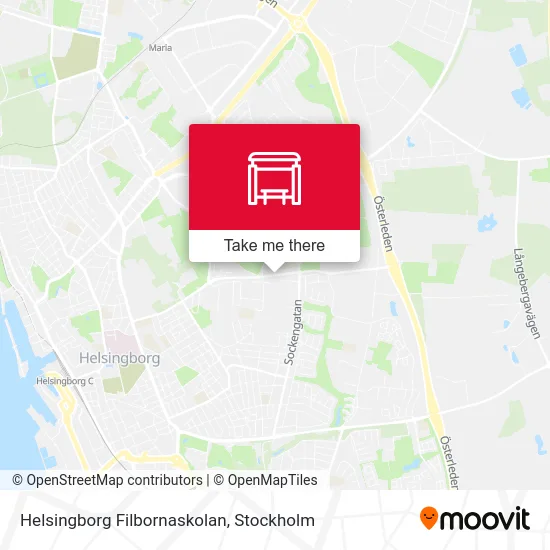 Helsingborg Filbornaskolan map