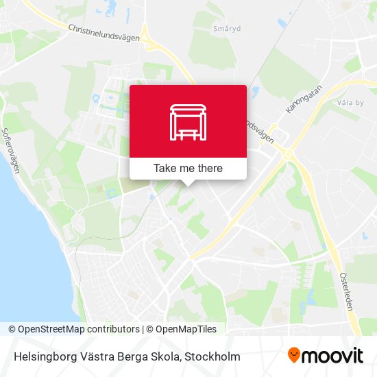 Helsingborg Västra Berga Skola map