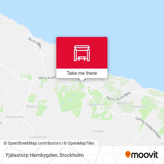 Fjälastorp Hembygden map