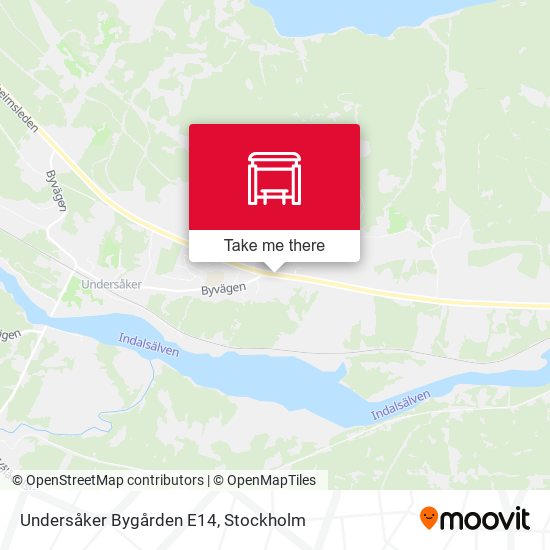 Undersåker Bygården E14 map