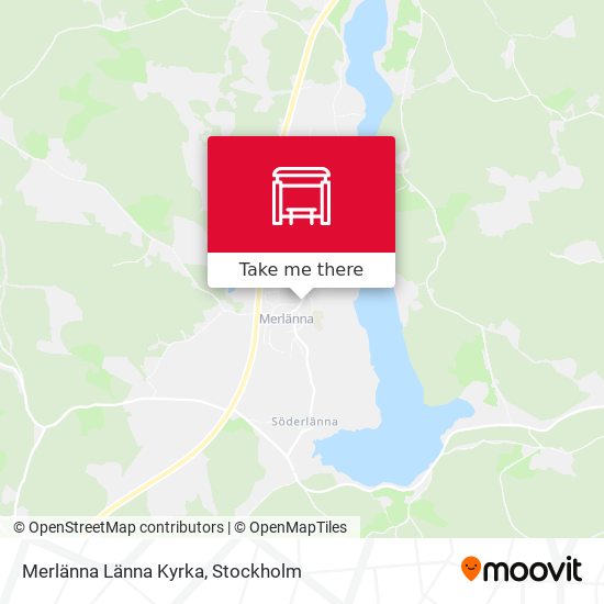 Merlänna Länna Kyrka map