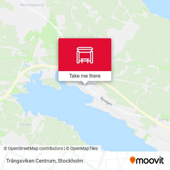 Trångsviken Centrum map