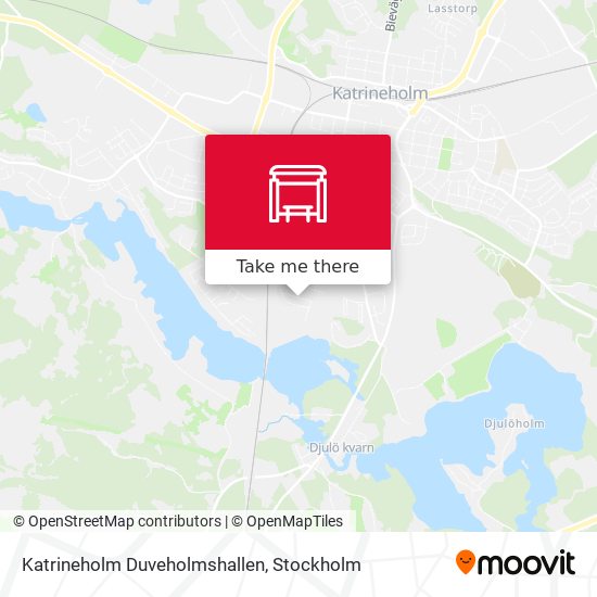 Katrineholm Duveholmshallen map