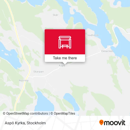 Aspö Kyrka map
