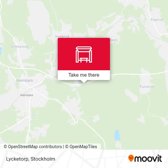 Lycketorp map