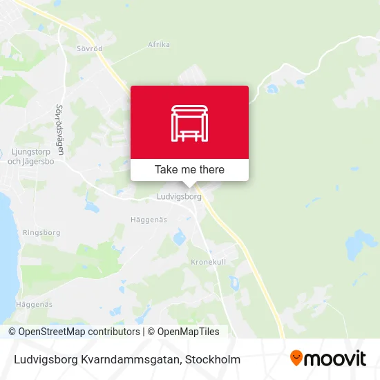 Ludvigsborg Kvarndammsgatan map