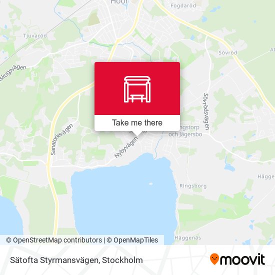 Sätofta Styrmansvägen map