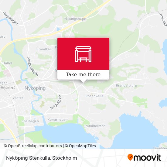 Nyköping Stenkulla map